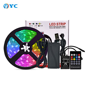 SMD5050 30/60 LEDS Sync to Music IR Led Strip Light